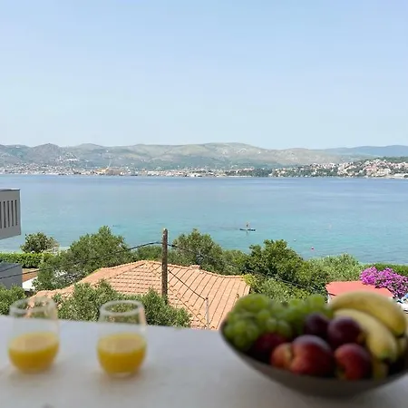 아파트 Beachfront House Olbia With Private Parking 트로기르